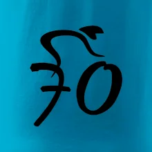 Cyklista slaví sedmdesátku (70)