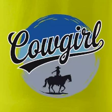 Cowgirl modrý pruh
