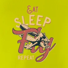 Eat Sleep Fly Repeat letadlo