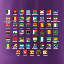 Vlajky států - Afrika