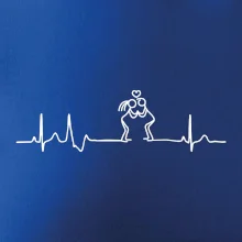 EKG zamilovaný pár