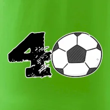 Fotbal kulaté narozeniny 40
