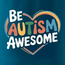 Be autism awesome srdce