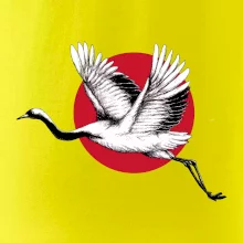 Japan culture - čáp