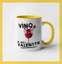 Víno je můj valentýn