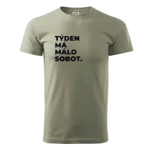 TÝDEN MÁ MÁLO SOBOT.