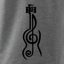 Houslový klíč kytara