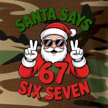 Santa says 67