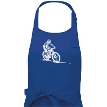 MTB kreslený cyklista