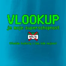 Vlookup moje superschopnost