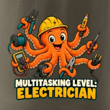 Chobotnice elektrikář multitasking