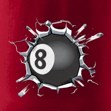 Kulečníková koule v triku