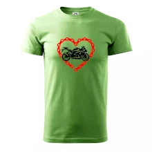 Moto srdce řetěz - supersport