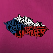 Mapy - názvy měst - Česko