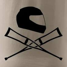 Silniční helma / berle Silniční helma / berle