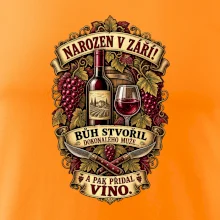 Narozen v září! Víno