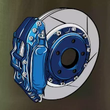 Auto kotoučová brzda