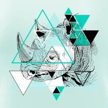 Bílý nosorožec (Pecka design)