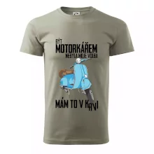 Být motorkářem nebyla moje volba skútr