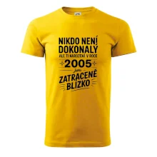 Nikdo není dokonalý ale ti narození v roce 2005 jsou zatraceně blízko