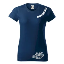 Running nápis šikmo