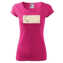 Mapa Báňské dráhy z Moravské Ostravy do Doubravy