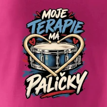 Moje terapie má paličky - srdce bubeníka