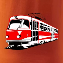 Tramvaj T3R barevná