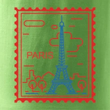 Paříž známka jednoduchá