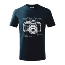 Nákres starý fotoaparát