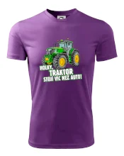 Holky, traktor stojí víc než auto