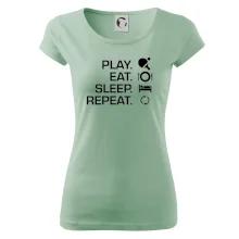 Stolní tenis - eat sleep