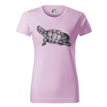 Tužkou kreslená želva