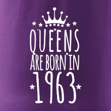 Queens are born in 1963