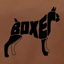Boxer nápis v těle