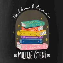 Holka, která miluje čtení