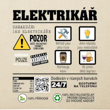 Profese - informace o produktu - elektrikář