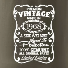 Vintage Etiketa - 1968