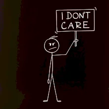 I don't care - postava