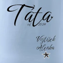 Táta od roku + jména dětí dole vlevo