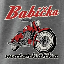 Dědeček / babička motorkář