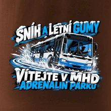 Sníh a letní gumy MHD adrenalin park