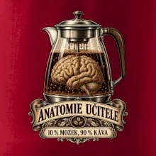 Anatomie učitele deset procent mozek devadesát káva