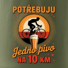 Potřebuju jedno pivo na 10 km