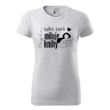 Černobílá holka, která miluje knihy - Vaše jméno