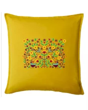 Folklor - barevně kvetiny obdélník