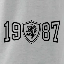 Narozeninový motiv - znak - 1987 Narozeninový motiv - znak - 1987