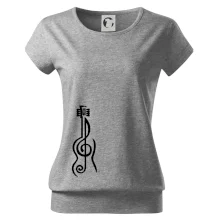 Houslový klíč kytara