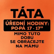 Táta úřední hodiny Táta úřední hodiny