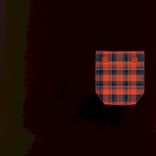 Flanelové triko červené